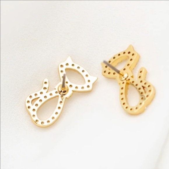 Kate Spade Jazz Things Up Cat Earrings - Picture 5 of 8